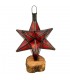 Andalusian Star Lamp - Christmas Red Color - Moroccan Handicraft - Belen Star Model