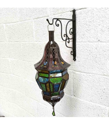 Andalusian Ceiling Lamp - Arabic Decoration - Moroccan Crafts - Urjuha Model