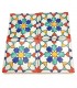 Carrelage Andalou - Mosaïque Nazari - Multicolore - 15x15 cm - Fait Main - Modèle 89