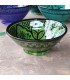 Asfi Ceramic bowl bowl - Green Color - Moroccan Handicraft - Lainun Model