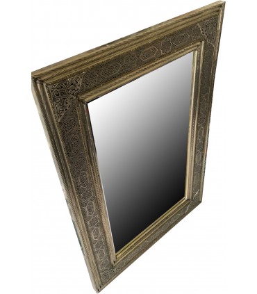 Miroir Décoratif Arabe - Alpaga Sculpté - Modèle GENERALIFE