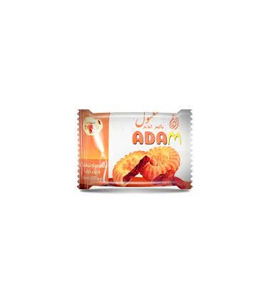12 x Galletas Rellenas de Dátil - Merienda Sana - Bolsita individual - Maamul - Marca Adam - 420gr