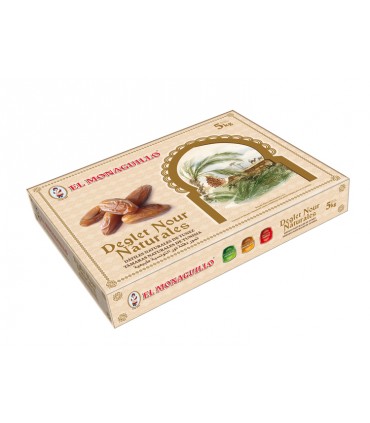 Dates Deglet Nour Naturales - El Monaguillo - Natural dates Tunisia - 5kg