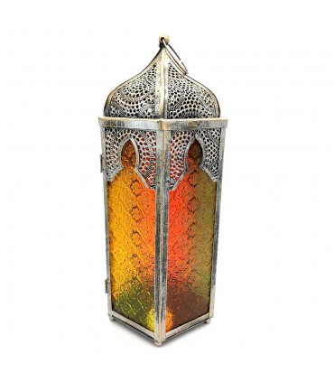 Lampara Portavelas Sobre Mesa - Decoración Oriental - Multicolor - MYL 985