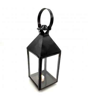 Tabletop or floor lantern - Glass and Forge - Rustic Decoration - Moroccan Crafts - Rifi Model