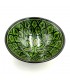 Cuenco bowl bol Cerámica de Asfi - Color Verde  - Artesanía Marroquí - Modelo Lainun