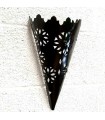 Applica Parete Ferro Traforato - Design Mandala - Modello Duyur