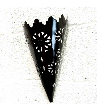 Openwork Iron Wall Lamp - Mandala Design - Duyur Model