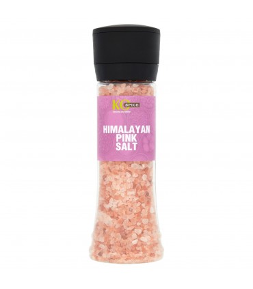 Ko Spice Himalaya Pink Salt - Mittlere Grobheit mit Mahlwerk - 100% natürlich - 375gr