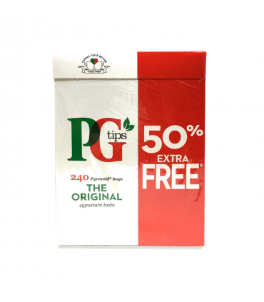 PG Tips 240 English Black Tea Pyramids 696 gr