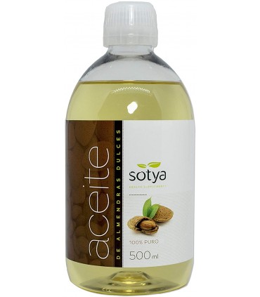 Aceite de Almendras Dulces - 100% Puro - Prensado Frío-SOTYA
