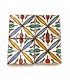 Azulejo Andalusí - Mosaico Nazari - Multicolor - 5x5 cm - Artesanal - Modelo 90