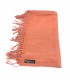 Echarpe Pashmina Femme Hijab - Couleurs unies - 100% Coton - Modèle Malfaha
