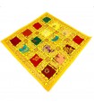 Cojín 40cm Trazados Brillantes -Algodón- Varios Colores -NOVEDAD
