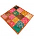 Pathwork Cushion Cover - Cotton - Hindu Decoration - Model KATAA