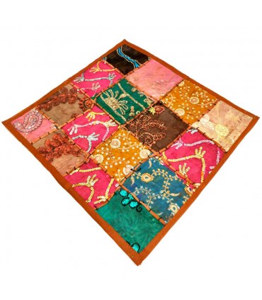Almofada 40 cm Patchwork - Algodão - Várias Cores