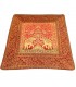 Sagrado Animais Silk Almofada 45 centímetros-Oriental Design-Pie