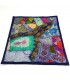 Pathwork Kissenbezug – Sari Cutouts – Indian Crafts – Jaudein Model 40x40cm