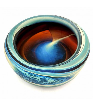 Syrian Handcrafted Murano Glass Decorative Object Holder - Multipurpose Matte Finish Kadahun Model