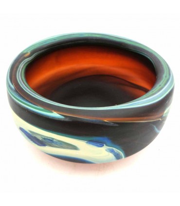 Syrian Handcrafted Murano Glass Decorative Object Holder - Multipurpose Matte Finish Kadahun Model