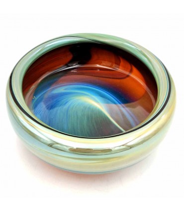 Syrian Handcrafted Murano Glass Decorative Object Holder - Multipurpose Glossy Finish Kadahun Model