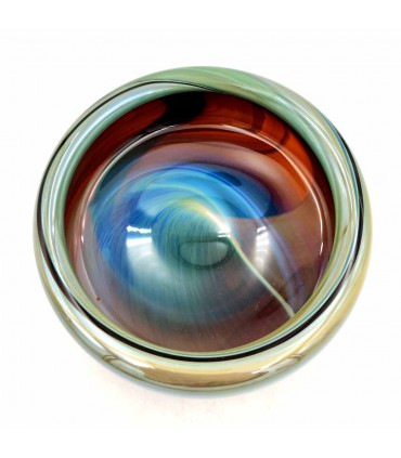 Syrian Handcrafted Murano Glass Decorative Object Holder - Multipurpose Glossy Finish Kadahun Model