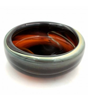 Porte-objets décoratifs en verre de Murano artisanal syrien - Modèle Kadahun à finition brillante polyvalente