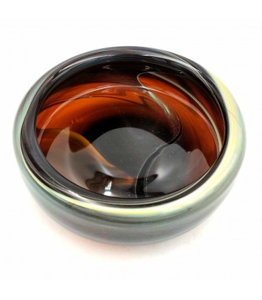 Porte-objets décoratifs en verre de Murano artisanal syrien - Modèle Kadahun à finition brillante polyvalente