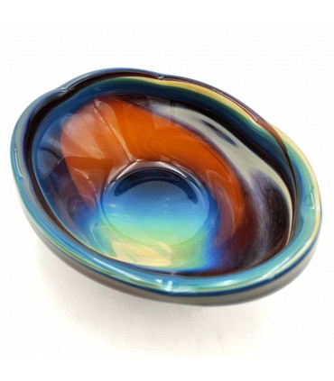 Porte-objets décoratifs en verre de Murano artisanal syrien - Modèle 47, finition brillante polyvalente