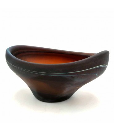 Syrian Handcrafted Murano Glass Decorative Object Holder - Multipurpose Matte Finish Model 57