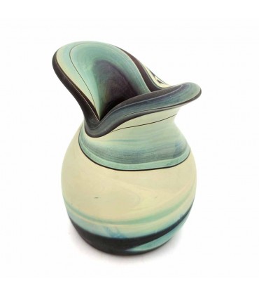 Vaso Decorativo in Vetro di Murano Artigianale Siria - Finitura Opaca Multifunzione Modello 49