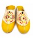 Pantofole Marocchine da Donna - Colore Giallo - Artigianato Marocchino in Vera Pelle - Modello Azrar
