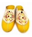 Pantofole Marocchine da Donna - Colore Giallo - Artigianato Marocchino in Vera Pelle - Modello Azrar