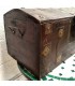 Baule Cofano in Legno Antico Vintage - Artigianato Tuareg Mauritano - Pezzo Unico