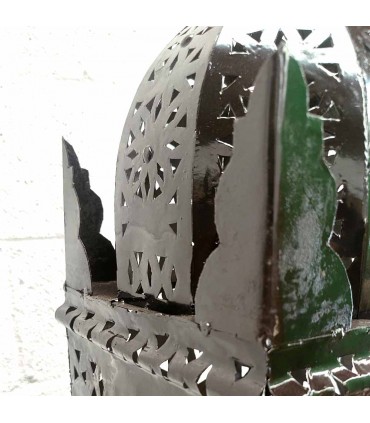 Lampadaire de Jardin ou de Terrasse - Décoration Arabe Andalouse - Artisanat Marocain - Modèle Minara Luna