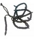 Tasbih Madera de Ébano Natural Gran Calidad - Artesanía Africana Gambia - Cuentas Tiyani