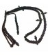 Tasbih Madera de Ébano Natural Gran Calidad - Artesanía Africana Gambia - Cuentas Tiyani - Modelo Zawiya