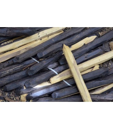 Madeira de Ébano Natural de Alta Qualidade Tasbih - Artesanato Africano da Gâmbia - Miçangas Tiyani - Modelo Zawiya