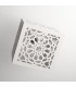 Lampada da soffitto Design Cubo con griglia araba moderna - Artigianato Jaima Alkauzar - Modello Murabaa Alhambra