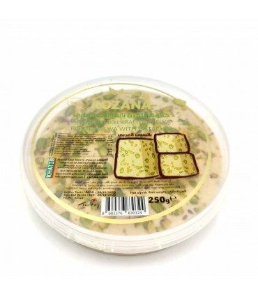 Royal Rozana Halawa With Pistachio - Made in Turkey - Arabic Sweets 250gr