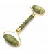 Rolo de Pedra Jade Lisa + Rugosa - Anti-rugas - Circulação Sanguínea - Massajador