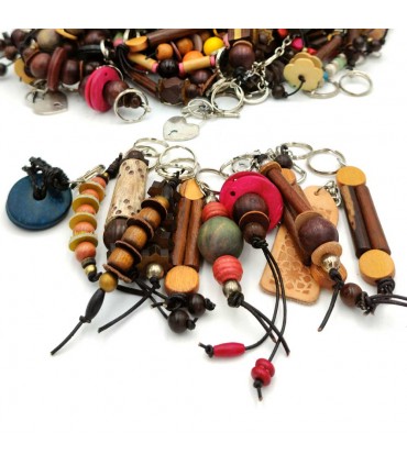 Porte-Clés Surprise Fait Main - Idéal Cadeau Très Original - Matière Recyclée - Modèle Mufayaa