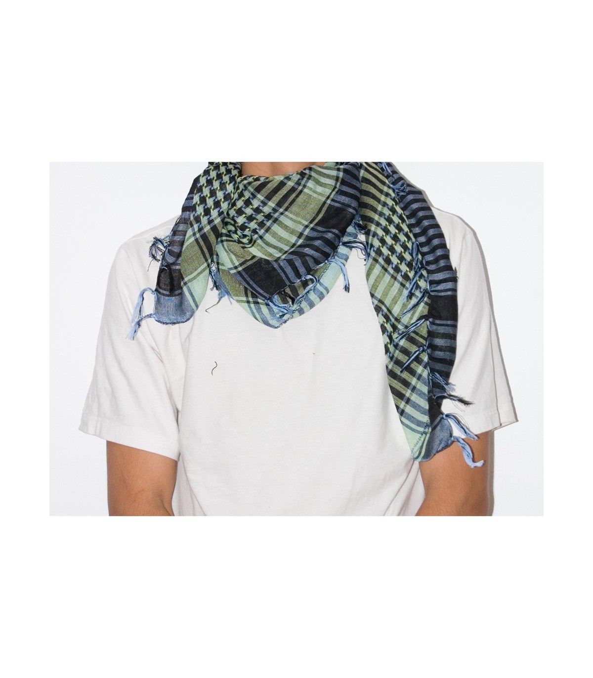 Foulard Shemag ODF Plusieurs Couleurs - Châle Coton Géométrique, écharpe D'hiver Arafat, Neuf Avec étiquettes