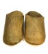 Slipper Slipper Walking around the House Arabic Style - 100% Leather - Military Green Color - Moroccan Craftsmanship - Darun Mod