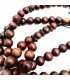 Großer Tasbih aus Holz XXL 100 Perlen Handasa Crafts 120 cm – Modell Basira