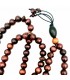 Grande legno Tasbih XXL 100 perline Handasa Crafts 120 cm - modello Basira