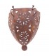 Rust Color Openwork Iron Sconce - Arabic Decoration - Model MAGREG AADI