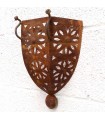 Rust Color Openwork Iron Sconce - Arabic Decoration - Model MAGREG AADI