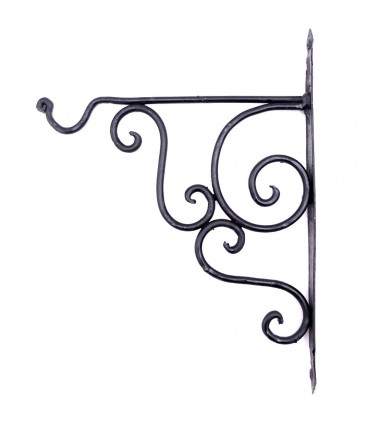 Crochet de forge pour lampes et lanternes - Crochet - Cintre artisanal