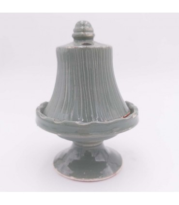 Censer Incense Grain/Cones - Enameled Ceramic Burner - Sharayit Model